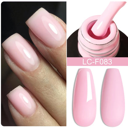 LILYCUTE Lac de Unghii Gel Culoare Ciocolată Roșie Caramel