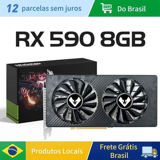 Placa de Video MAXSUN RX 590 GME 8GB GDDR5
