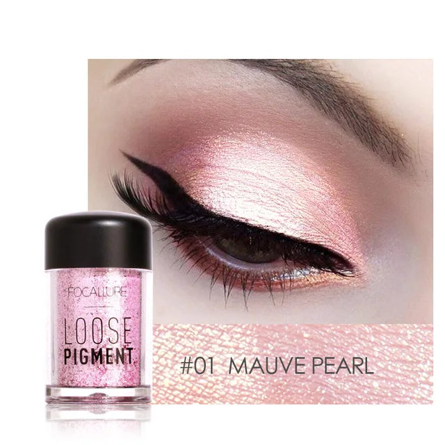 FOCALLURE Glitter Eyeshadow 18 Culori