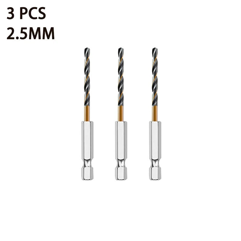 Set de Burghie Hex Shank Twist 3/7/13PCS pentru Lemn și Metal