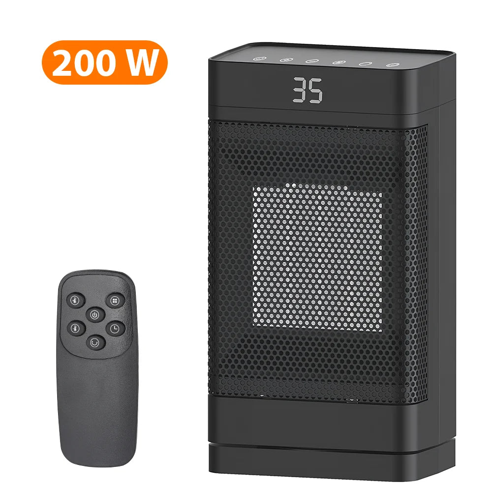 Heater Electric 2000W cu Telecomandă - Încălzitor pentru Acasă