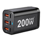 Încărcător Rapid GaN USB C 200W cu 6 Porturi - Venduqo