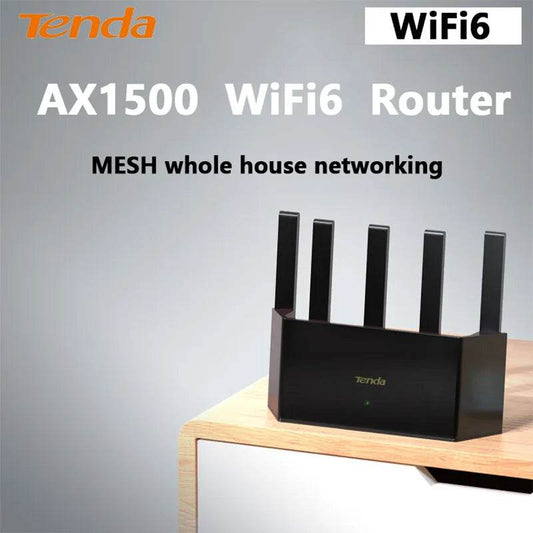 Router WiFi 6 Tenda MESH Gigabit 1500M 2.4G & 5G - Venduqo