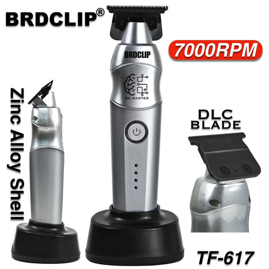 Trimmer Electric Profesional BRDCLIP TF-617 pentru Barbati