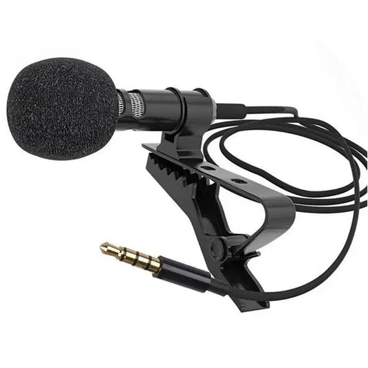 Microfon Lavalier 3.5mm Clip-On pentru Telefon PC Laptop - Venduqo