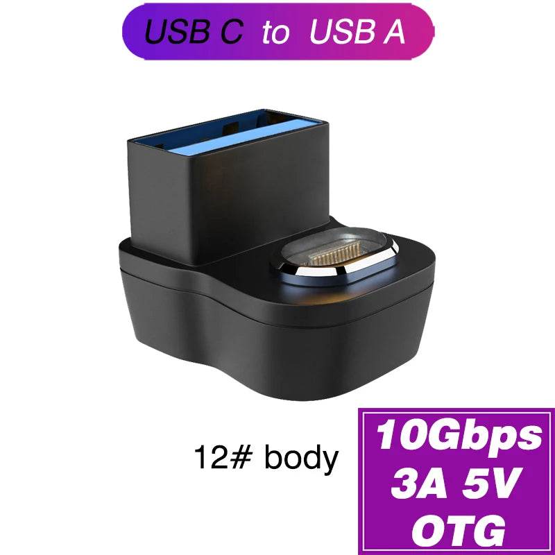 Adaptor Magnetic Type-C OTG Thunderbolt 4 - USB-A, HDMI, VGA, RJ45 - Venduqo