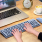 Set Tastatură și Mouse Wireless Reîncărcabil Ergonomic - Venduqo