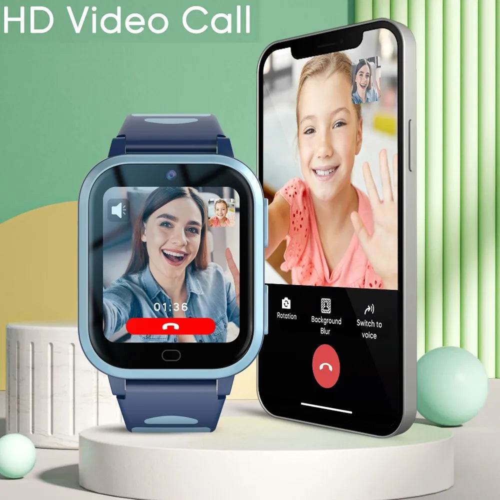 Ceas Inteligent 4G pentru Copii cu GPS și Monitorizare - Venduqo