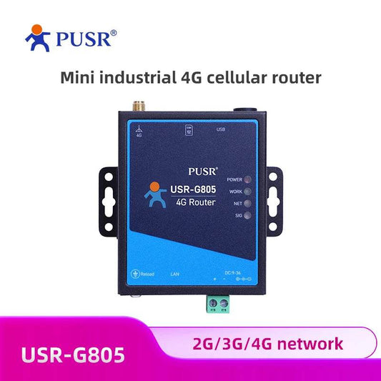Router wireless industrial 4G LTE PUSR USR-G805 cu VPN - Venduqo