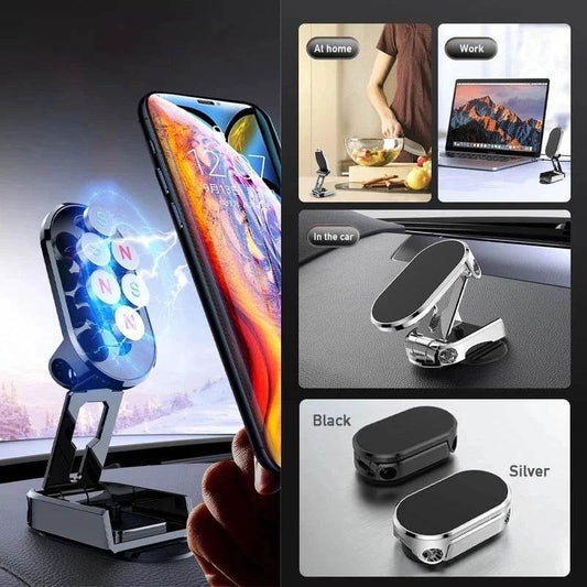 Suport Telefon Magnetic pentru Mașină cu Braț Reglabil - Venduqo