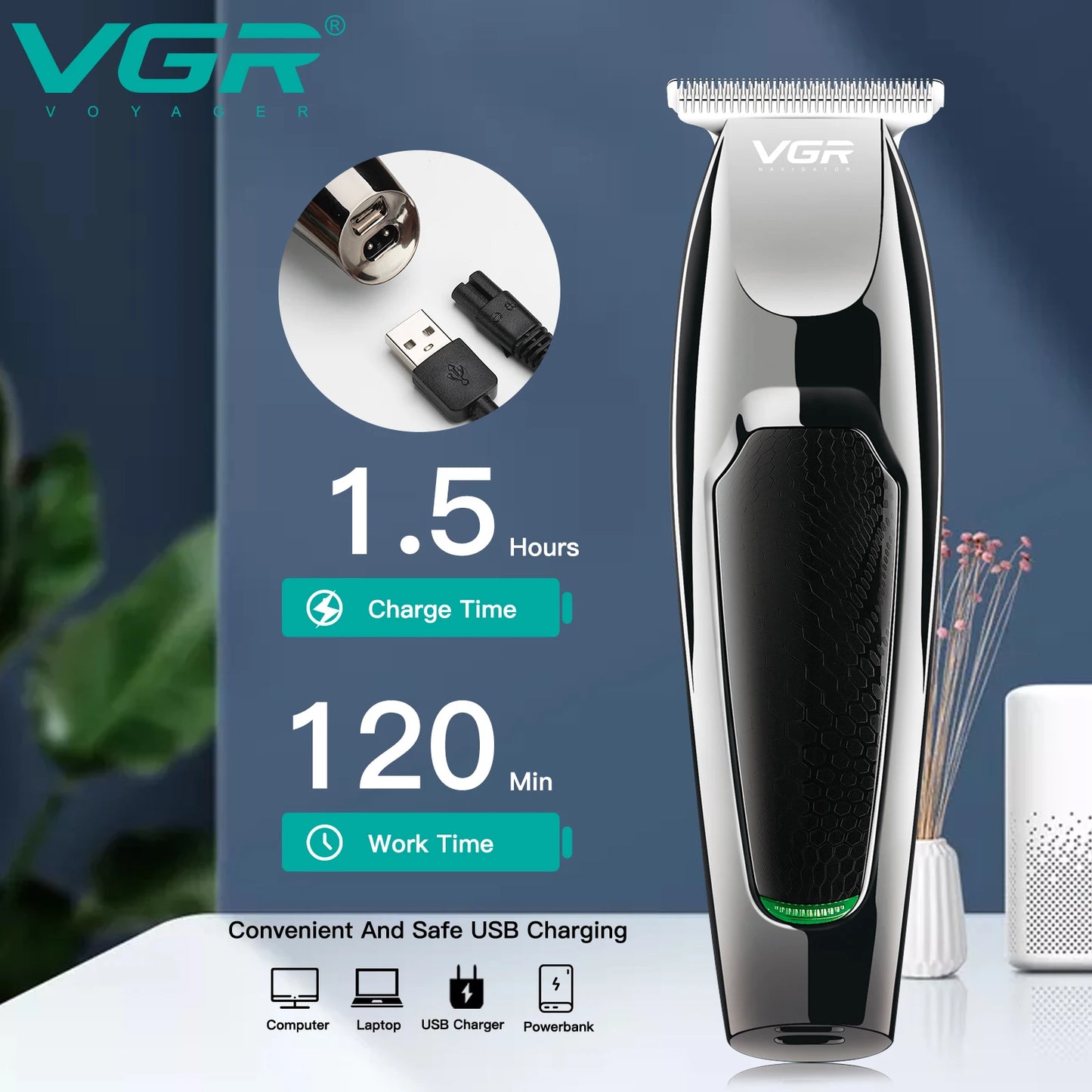 VGR Trimmer Profesional pentru Par V-030