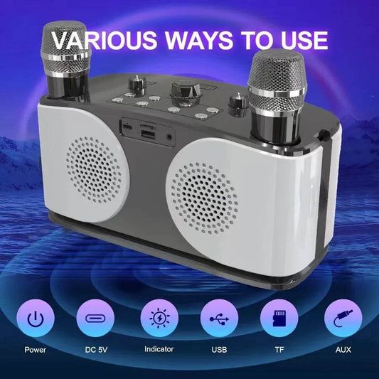 Difuzor Bluetooth Wireless NEWMSNR Owls cu Microfoane Duale - Venduqo