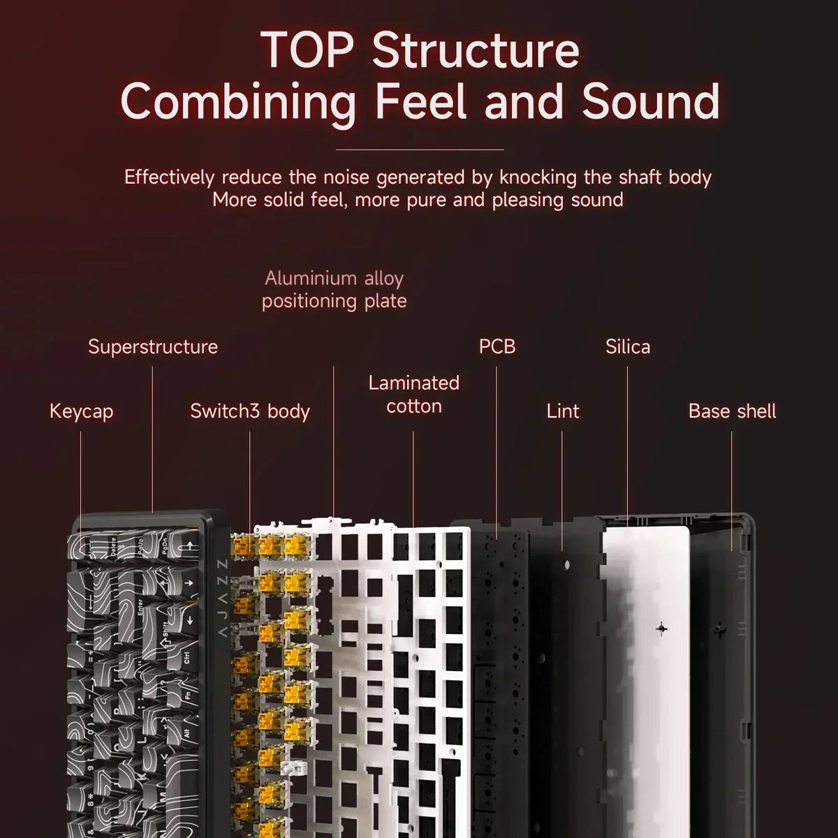 AJAZZ AK680 MAX Mechanical Gaming Keyboard