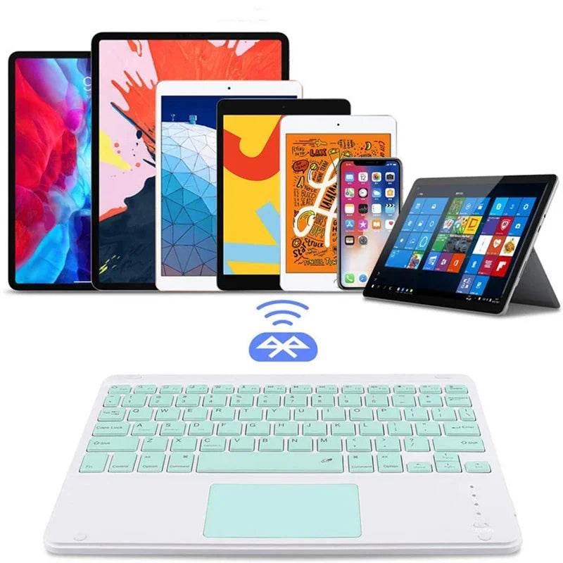 Tastatură Bluetooth 10 inch pentru iPad Air Pro - Spaniolă / Engleză - Venduqo
