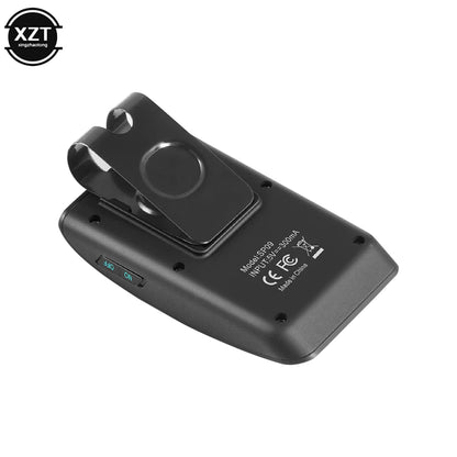 Kit de difuzor Bluetooth pentru mașină, cu clip pentru parasolar