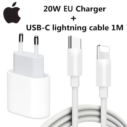 Încărcător Rapid USB-C de 20W Original pentru iPhone