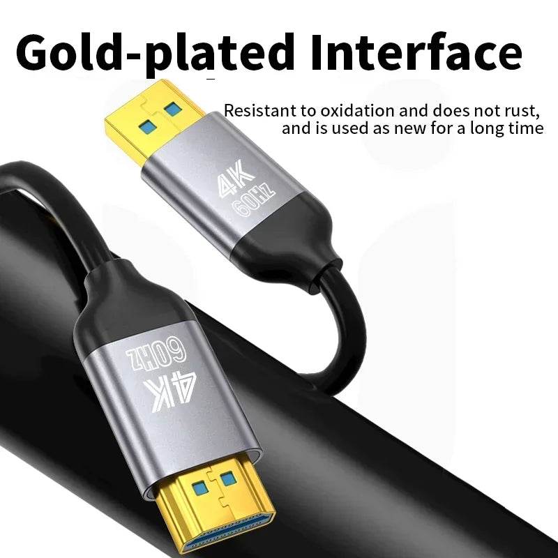 Cablu Unnlink DisplayPort la HDMI 4K60Hz - Venduqo