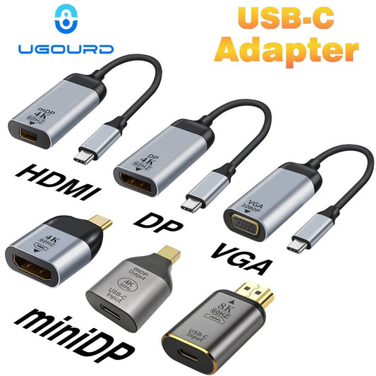Adaptor USB-C la HDMI 4K 8K 60HZ pentru MacBook - Venduqo