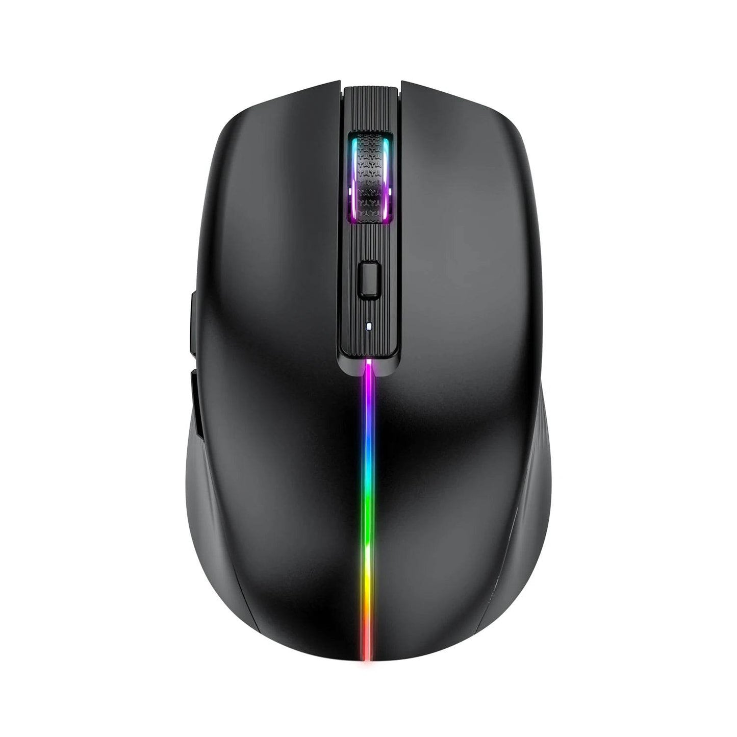 Mouse Wireless Dual-mode Reîncărcabil cu Buton Mute RGB 1600 DPI - Venduqo