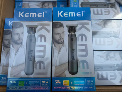 Mașină de Tuns Păr Kemei KM-1757 cu Încărcare USB