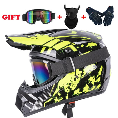 Casca Moto Full Face pentru Off-Road cu Livrare Gratuită