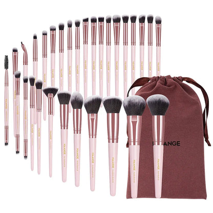 Set Profesional de Pensule de Machiaj MAANGE 30pcs