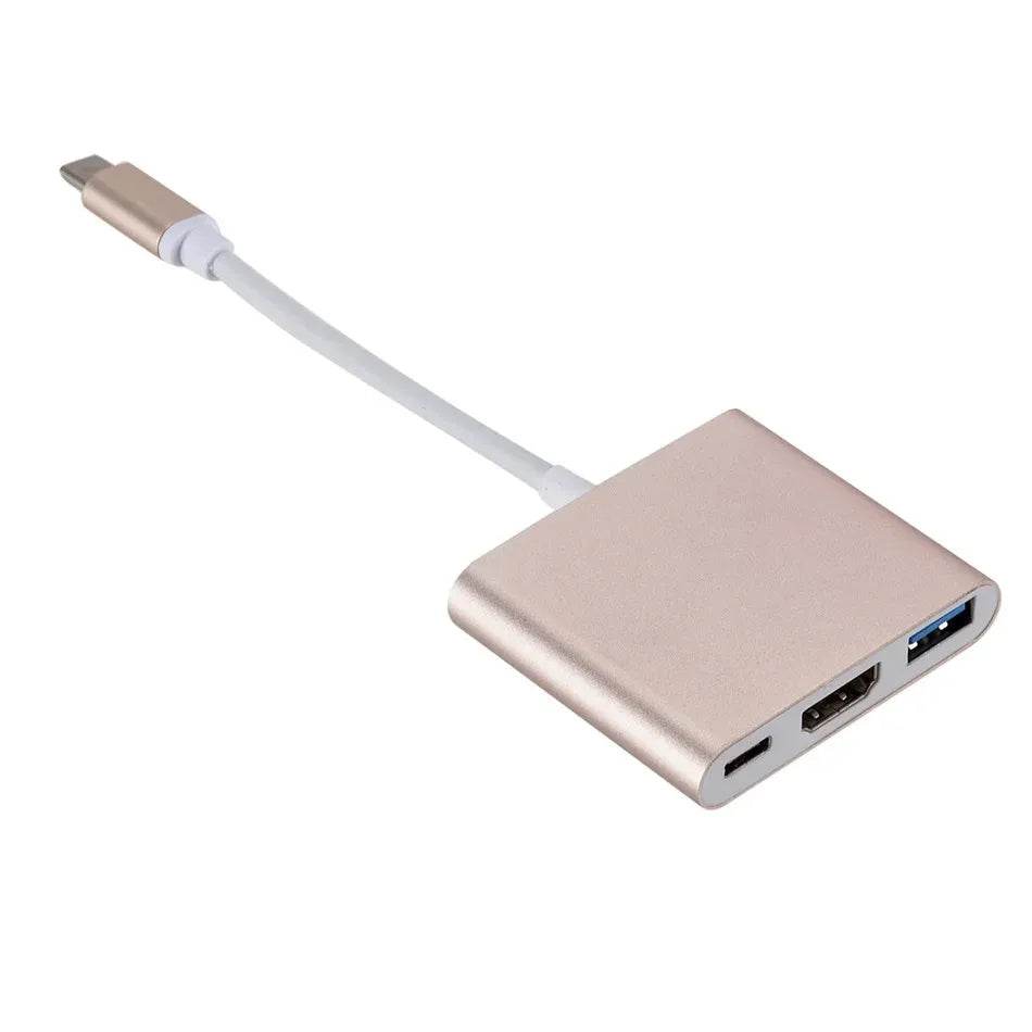 Adaptor USB C la HDMI 3 în 1 pentru Macbook - Venduqo