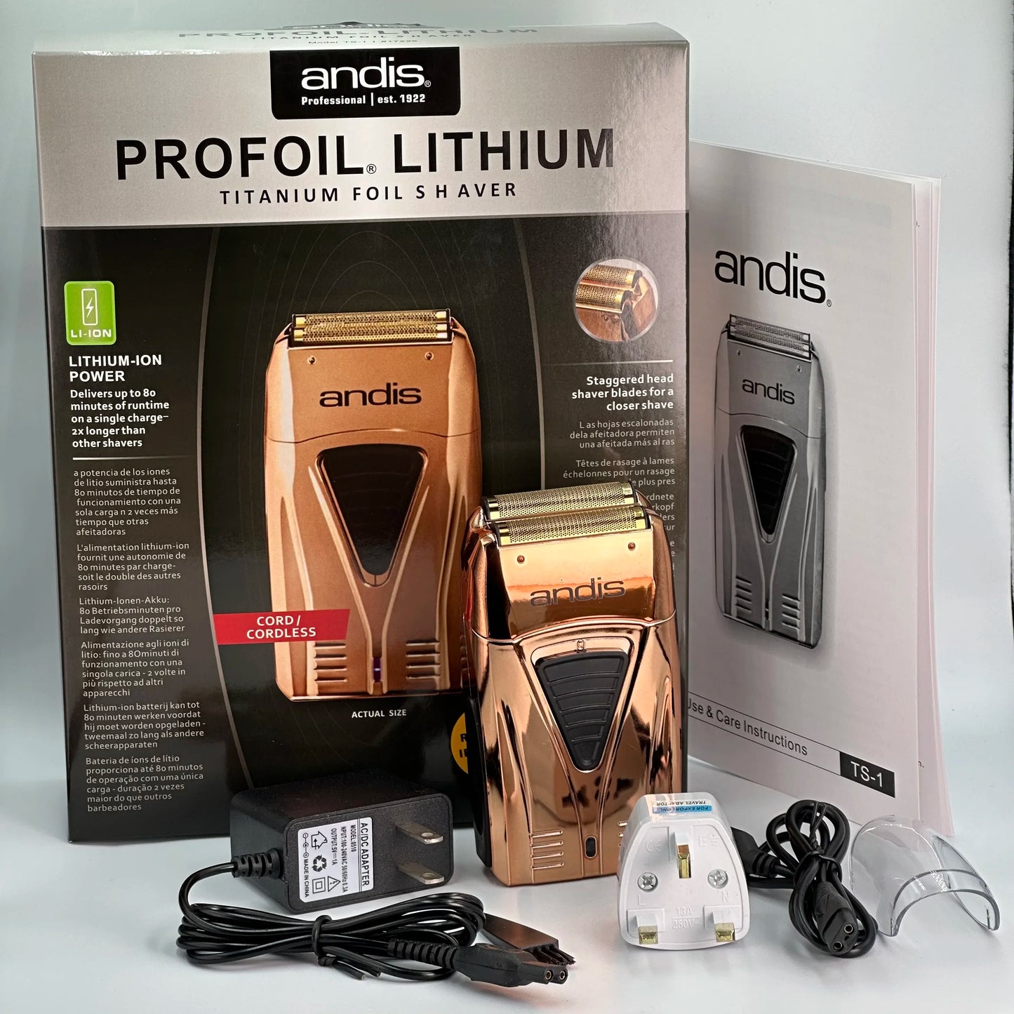 Aparat de Ras Electric-Andis Profoil Lithium Plus 17205