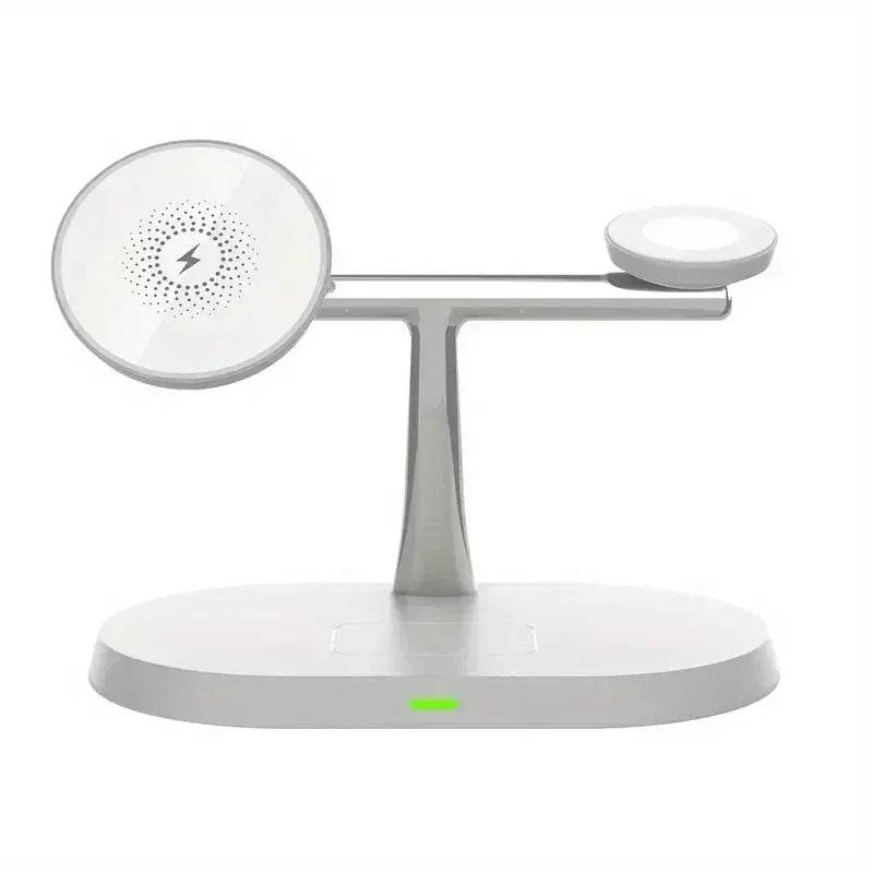 Încărcător Wireless Magnetic 3 în 1 pentru iPhone și Apple Watch - Venduqo