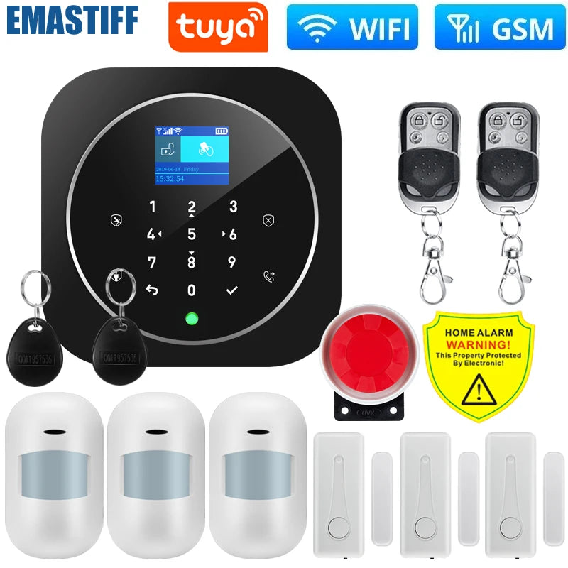 Sistem de Alarma WiFi eMastiff Smart - Control prin Aplicație & Activare Vocală