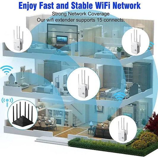 Repeater WiFi 5Ghz 1200Mbps - Extender Dual Band - Venduqo
