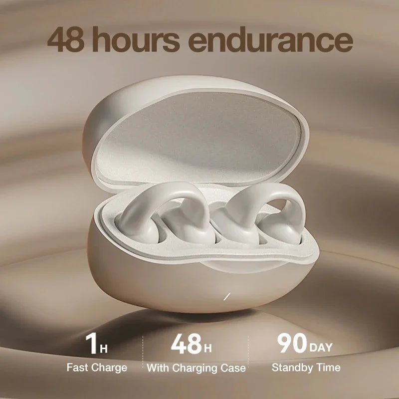 Căști Wireless Bluetooth 5.3 cu Conducție Aeriană pentru Sport