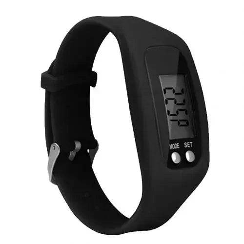 Ceas Digital Pedometer din Silicon pentru Sport - Venduqo