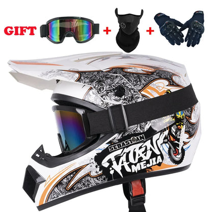 Casca Moto Full Face pentru Off-Road cu Livrare Gratuită