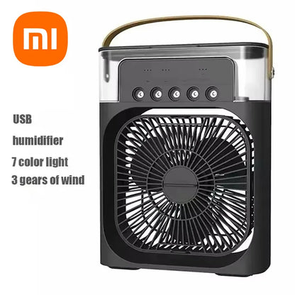 Xiaomi Mini Ventilator 3 în 1 cu Răcire și Lumini LED