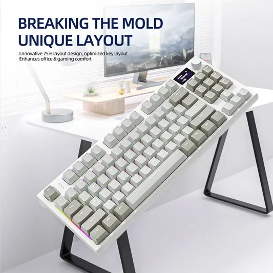 Attack Shark K86 Tastatură Mecanică Wireless 75%