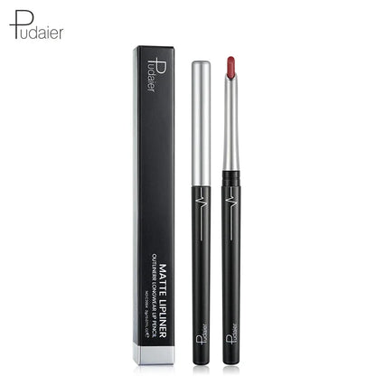 Pencil Contur Buze Mat Waterproof Pudaier