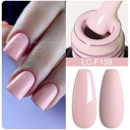 LILYCUTE Lac de Unghii Gel Culoare Ciocolată Roșie Caramel