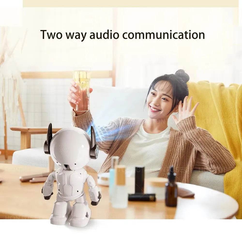 Cameră de securitate HiEasy APP Robot Wifi 5MP cu audio bidirecțional - Venduqo