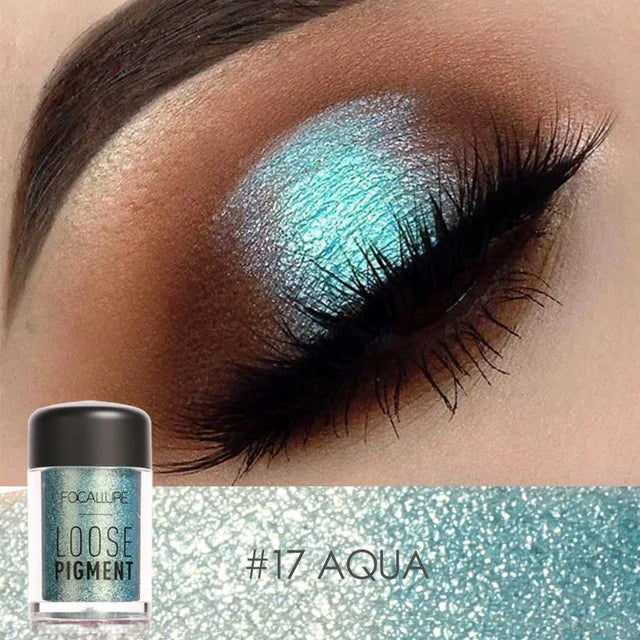 FOCALLURE Glitter Eyeshadow 18 Culori