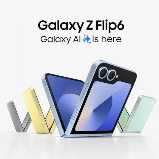 Samsung Galaxy Z Flip 6 5G - 256/512GB, 12GB RAM, Foldable Smartphone - Venduqo