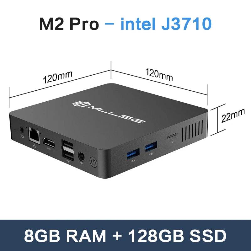 MLLSE Mini PC M2 Air - Intel N4000, 6GB RAM, 128GB ROM - Venduqo