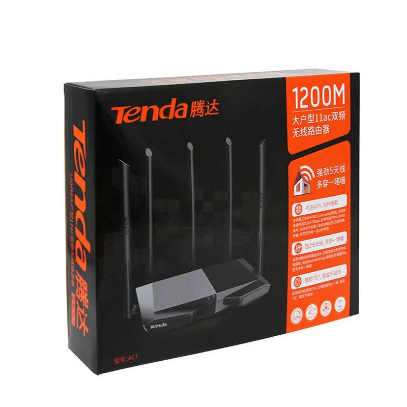 Router Wireless Tenda AC7 Dual Band AC1200 - Venduqo