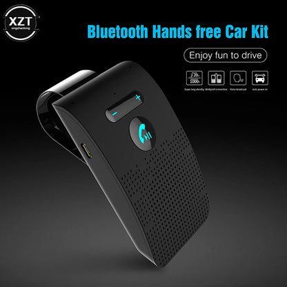 Kit de difuzor Bluetooth pentru mașină, cu clip pentru parasolar