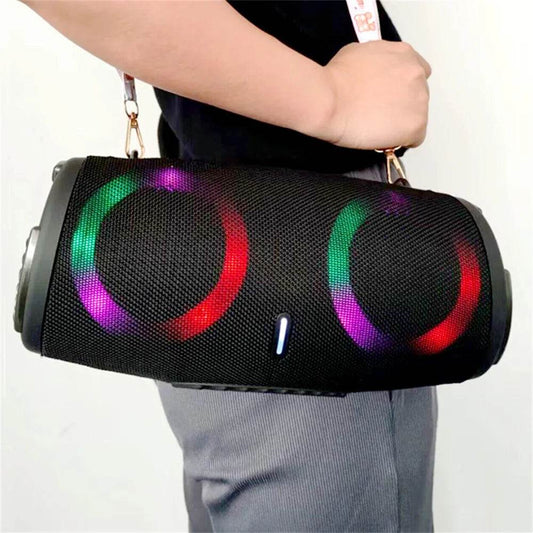 Boxă Portabilă Bluetooth 100W cu Lumini RGB - Waterproof și TWS - Venduqo