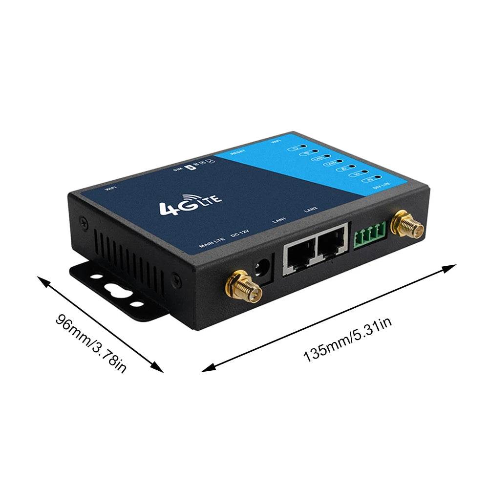 Router WiFi 4G LTE Industrial 300Mbps cu Slot SIM - Venduqo