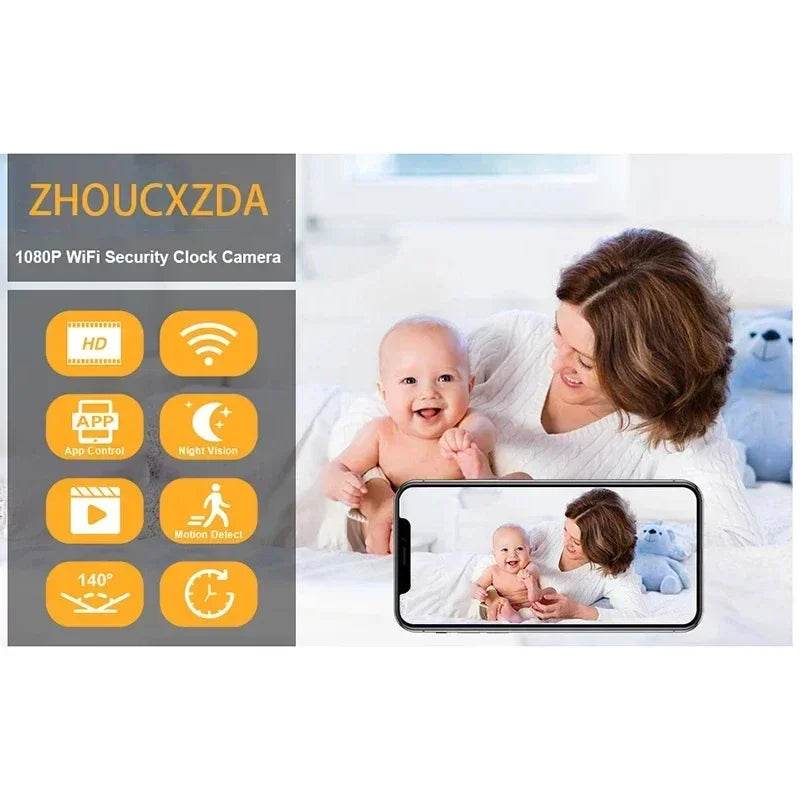 Cameră Mini Wireless 1080p pentru Securitate Acasă - Venduqo