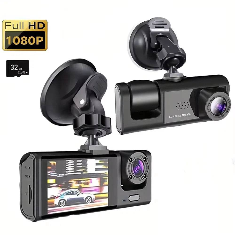 Camera DVR Auto 3 Canale HD 1080P cu 3 Lentile - Venduqo
