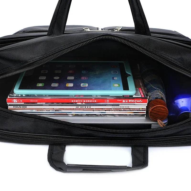 Geantă de birou pentru bărbați, geantă de laptop de lux - Venduqo