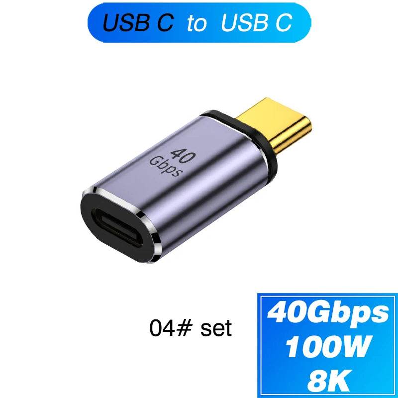 Adaptor Magnetic Type-C OTG Thunderbolt 4 - USB-A, HDMI, VGA, RJ45 - Venduqo